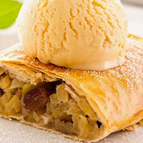 Кулинарный рецепт: Яблочный штрудель на ГОТОВИМ СМАЧНО