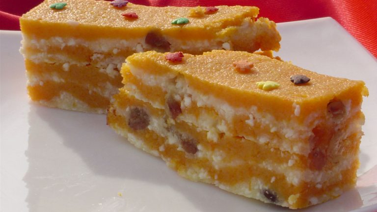 Кулинарный рецепт: Запеканка из тыквы с творогом на ГОТОВИМ СМАЧНО