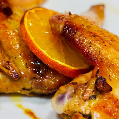 Кулинарный рецепт: Курица с апельсинами на ГОТОВИМ СМАЧНО