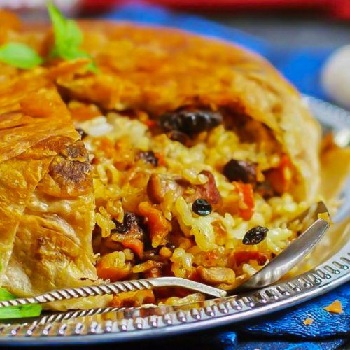 Кулинарный рецепт: Азербайджанский «Шах-плов» в лаваше на ГОТОВИМ СМАЧНО