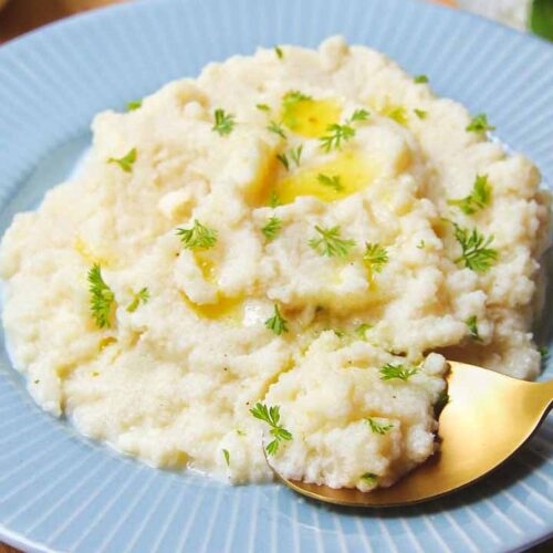 Кулинарный рецепт: Пюре из цветной капусты